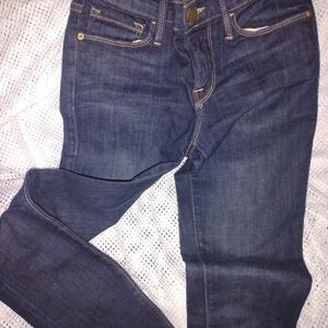 Frame Denim Dark Blue Skinny Jeans